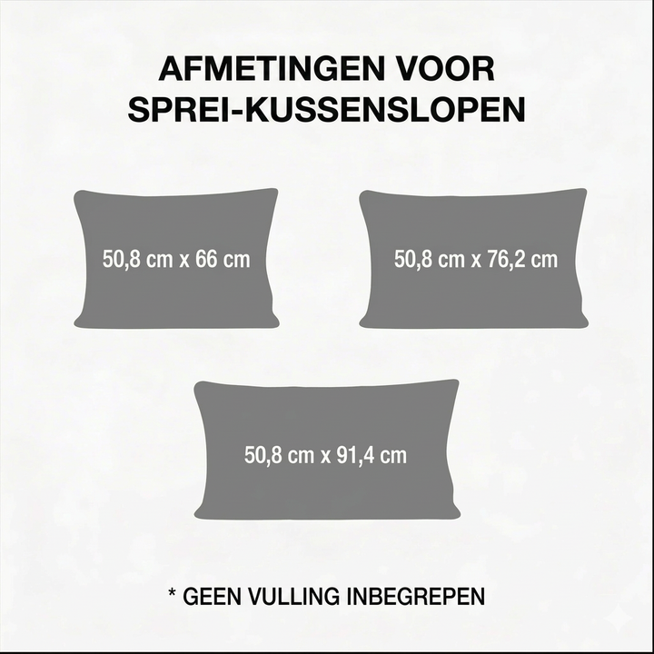 Gekleed Kussenhoes - Ocean Waves