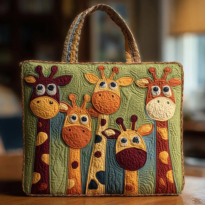 Gequiltede Tas - Giraffe