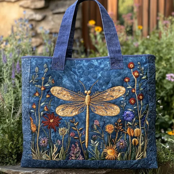 Geknoopte Tas – Gouden Libelle