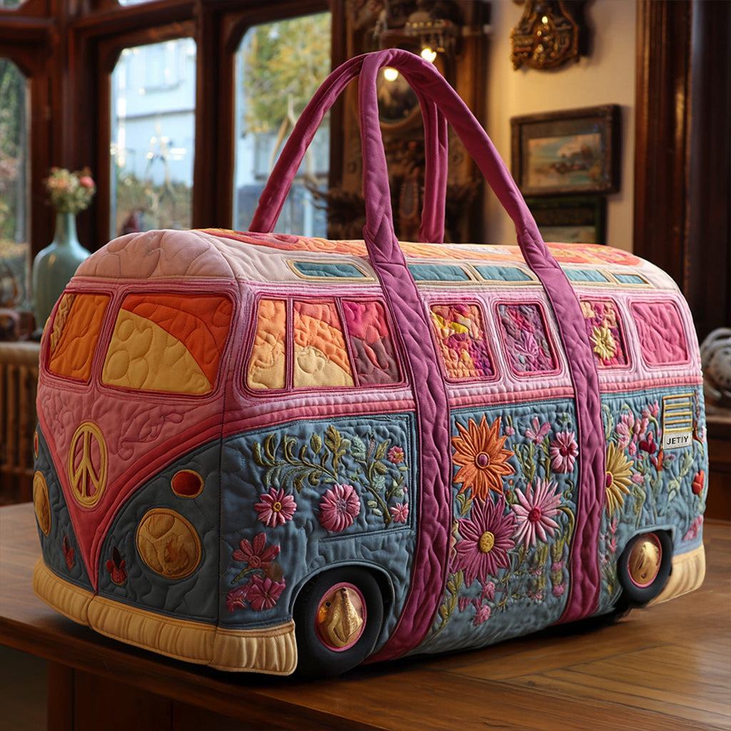 Gewatteerde Reistas - Hippiebus