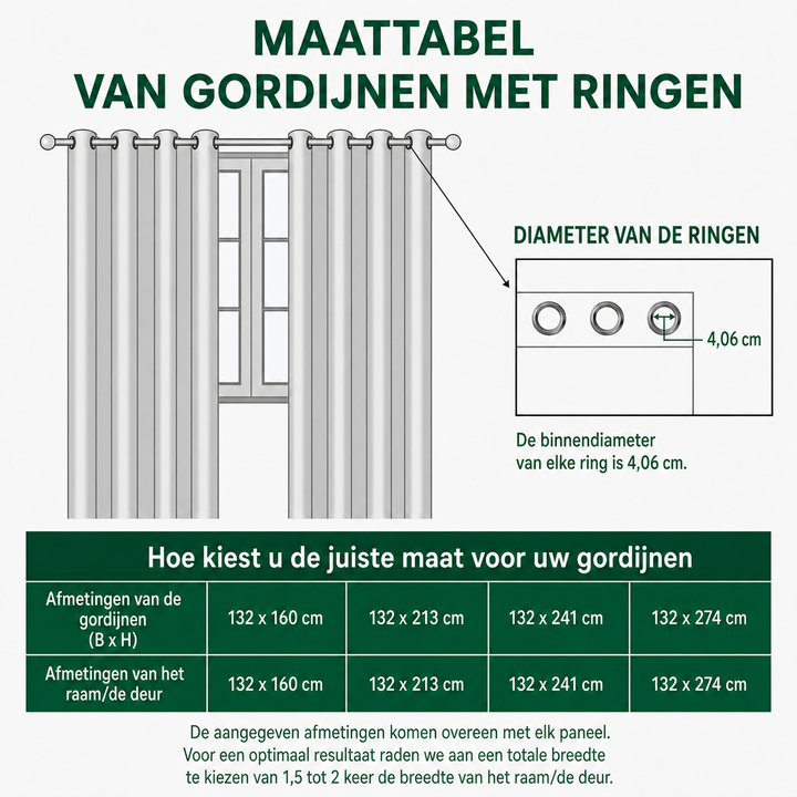 Loes - Gewatteerde gordijnen Rustieke Sterbloem